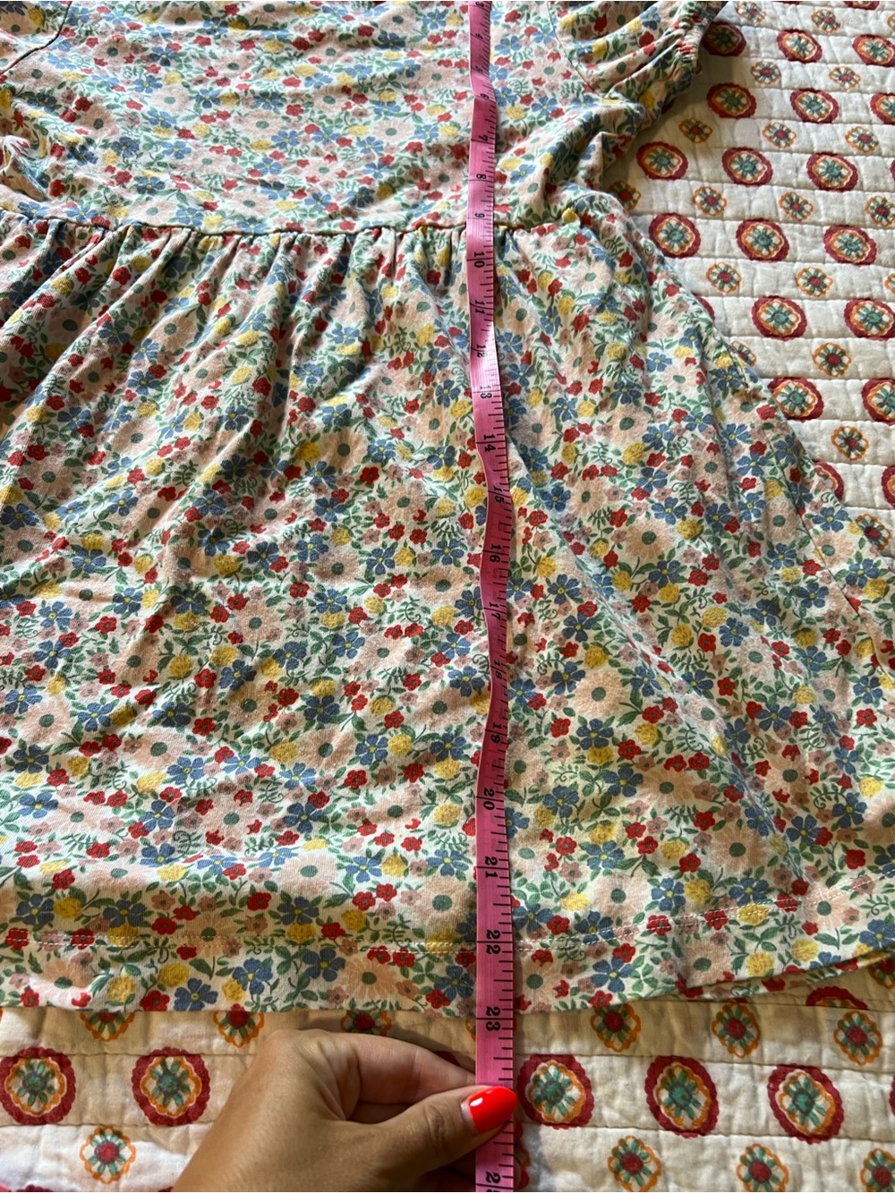 Mini Boden Floral Dress size 7/8 - Picture 5 of 5